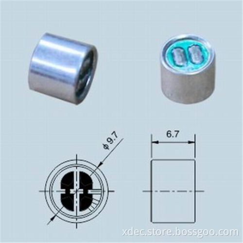 9.7x6.7mm electret condenser Microphone for bat detector